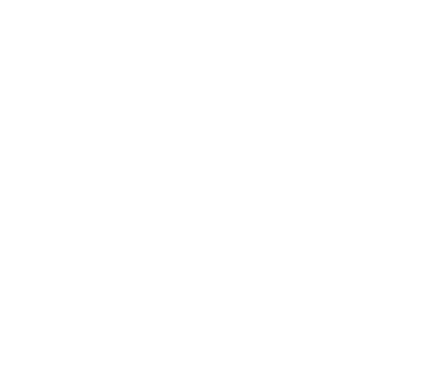 Restore R-mark — off-white geometric R on black.